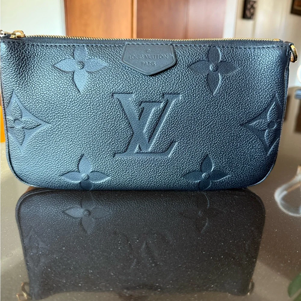 Louis Vuitton Multi Pochette Accessoires - Black Empriente - Picture 5 of 16